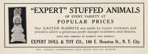 1926 Vintage Toy Ad Stuffed Easter Rabbit Doll Animals - ORIGINAL TOYS7