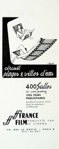 1958 Ad France Film Commercial French Advertising Reel Chair 114 Rue La VEN1