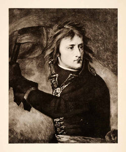 1936 Photolithograph Antoine Jean Gros Portrait Bonaparte Battle Bridge XAF5