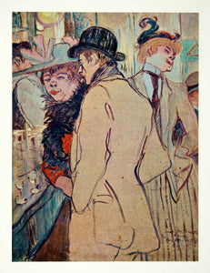 1964 Print Alfred Guigne Henri Toulouse-Lautrec Montmartre Bar Pub Fashion XAJA6