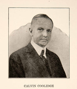 1929 Print Portrait Calvin Coolidge President United States America XGAC5