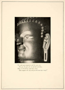 1933 Print India Speaks Amitabha Buddha India Speaks Richard Halliburton XGJC2