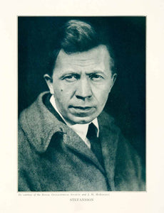 1934 Print VilhjalmurStefansson Canadian Arctic Explorer Ethnologist XGYA8