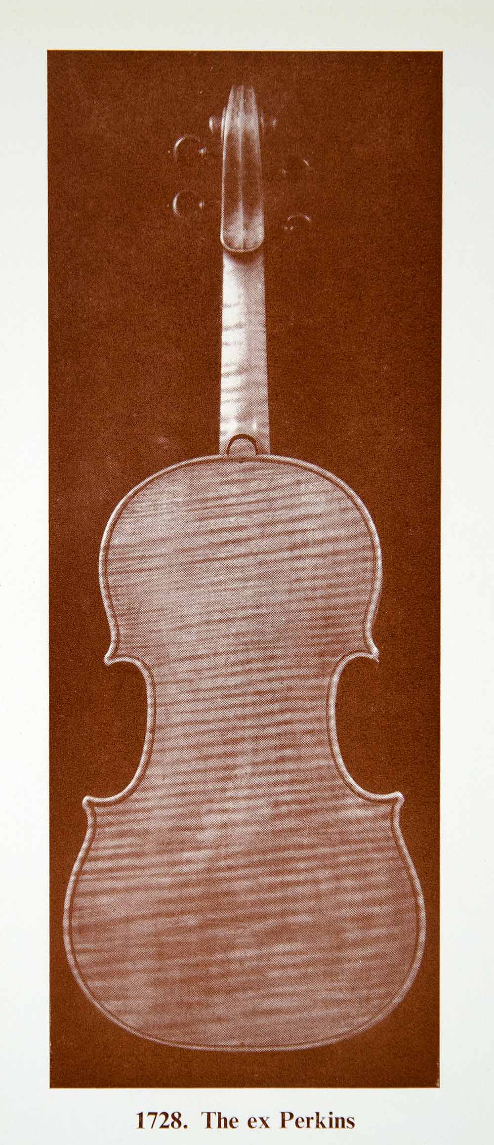 1961 Prints Antonio Stradivari Ex Frederick Perkins Violin Musical XMA4