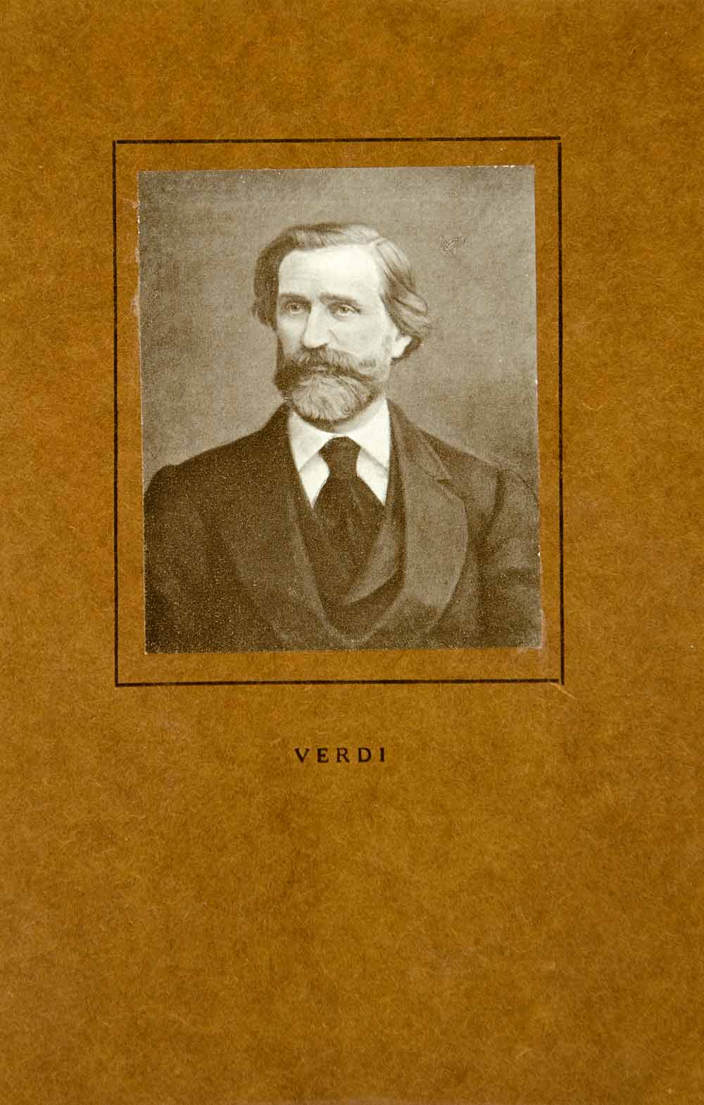 1911 Print Giuseppe Verdi Portrait Romantic Music Composer Opera XMF2