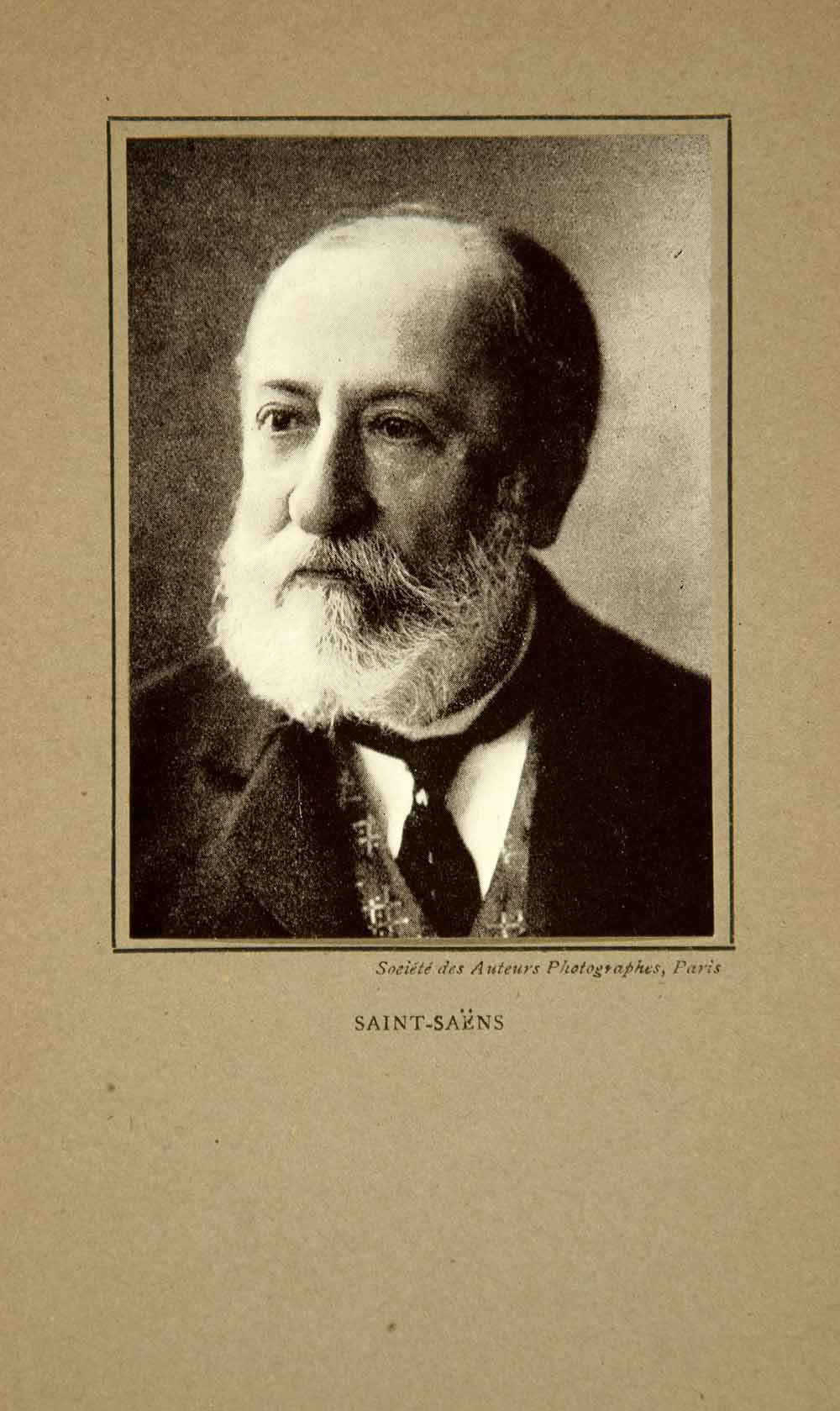 Camille Saint-Saëns, French Composer & Pianist