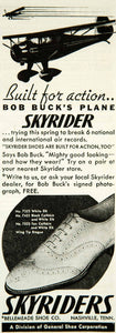 1936 Ad Bob Buck Airplane Skyrider Shoe Footwear Bellemeade Nashville TN YAB2