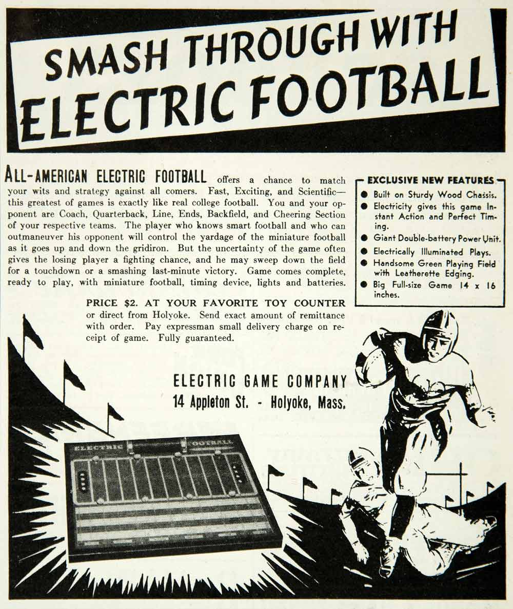 Play Electric Football - What a Great Game!