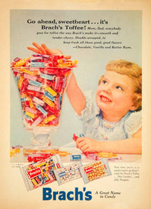 Vintage Advertisement for Brach's candy | Poster