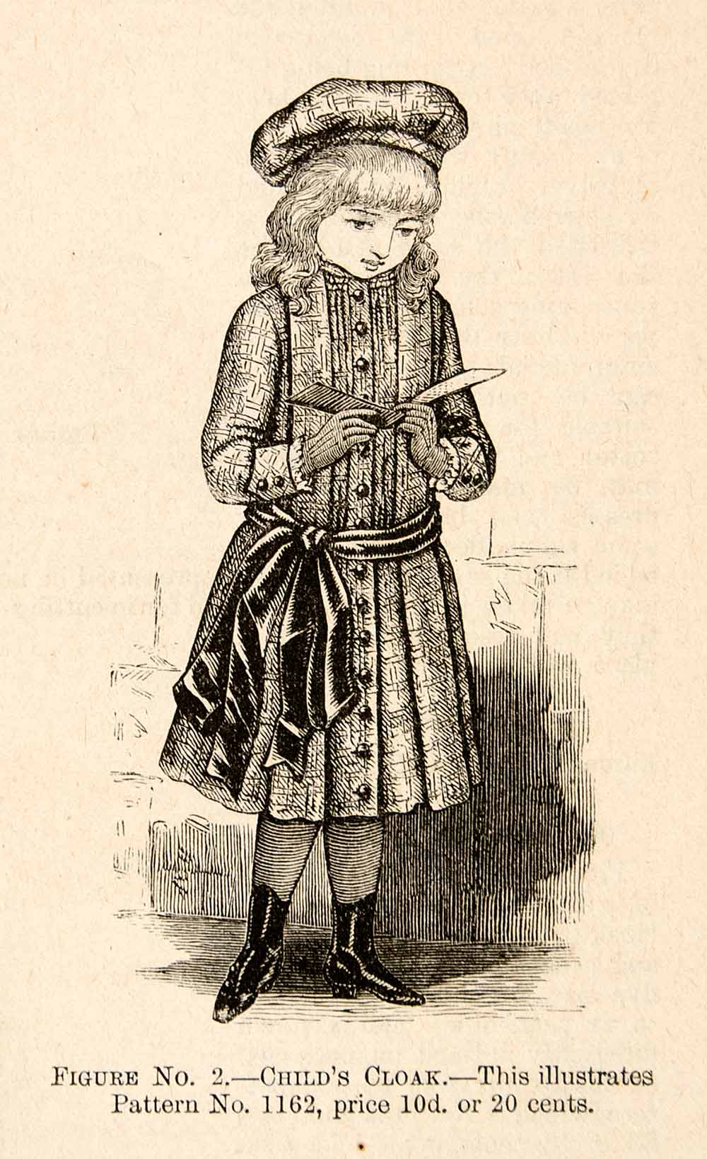 Victorian shop child outfit