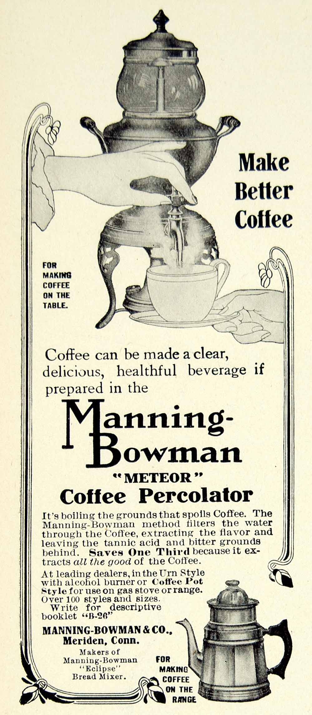 Antique Coffee Pots Poster