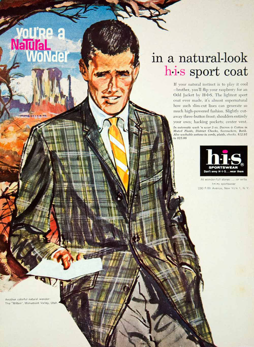 early 1960s mens fashion