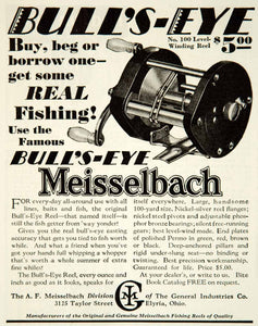 Vintage Penn Peerless No. 9 Fishing Reel - Nautical Decor