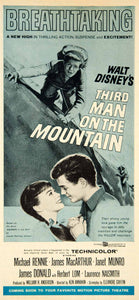 1959 Ad Movie Third Man on the Mountain Walt Disney Ken Annakin Michael YPP5