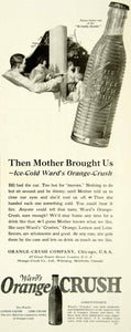 1923 Ad Frederic Kimball Mizen Art Wards Orange Crush Soda Pop Soft Drink YYC4