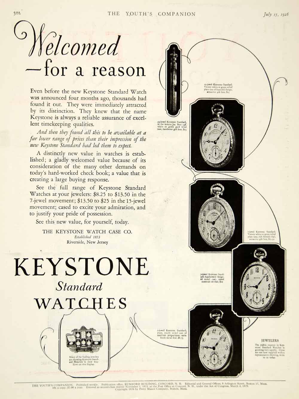 Elgin Pocket Watch With Keystone Watch Case - Etsy