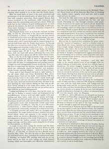 1940 Article Hawaiian Islands Hawaii Yacht Cruise Yachting Robert Neilson Travel